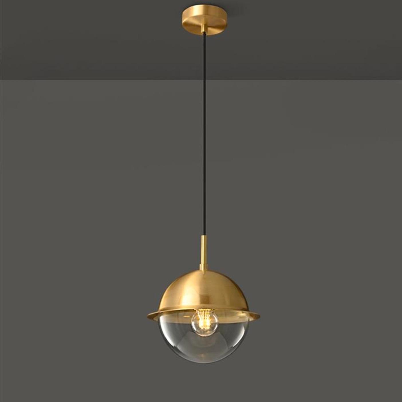 Copper Glass Pendant Light - Vintage &amp; Contemporary Lighting in Kenya