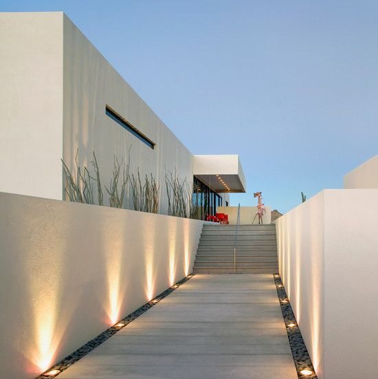 Walkway and In-ground lighting