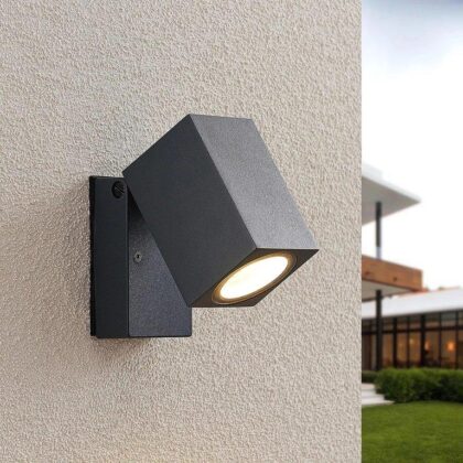 Arc Adjustable Cubic GU10 Outdoor Wall Light
