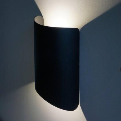 Helix - Helical Up Down Aluminum LED Light