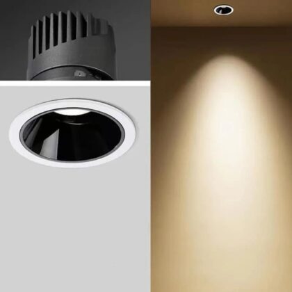 Affordable 9W Recessed Downlight - IP44 Water Resistant