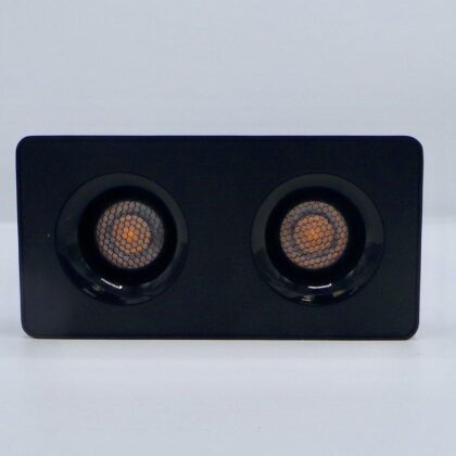 24W Black Rectangular Surface Downlight