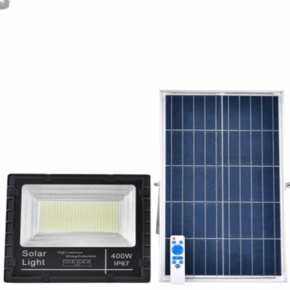Solar Floodlight With Long Lasting LiFePO4 Battery