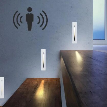 ARC Rectilinear LED Motion Sensor Staircase Light - Radar