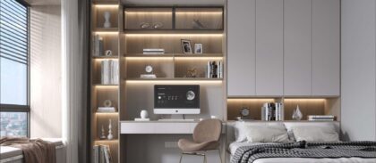 FLUX CABINET-5 Furniture Aluminium LED Profile