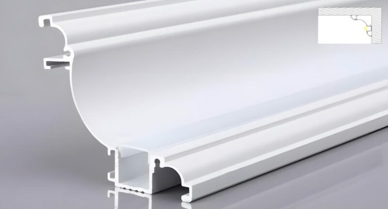 FLUX CORNICE-12 Cornice Aluminium LED Profile