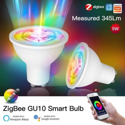 5W Smart GU10 Bulb - Entire RGB + Entire White Spectrum