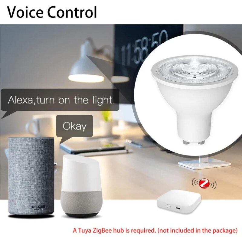 5W Smart GU10 Bulb - Entire RGB + Entire White Spectrum