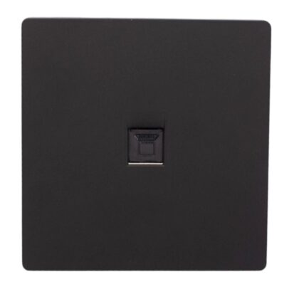 ARC Matt Black Internet Socket
