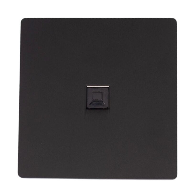 ARC Matt Black Internet Socket
