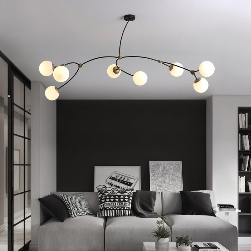 Branching Globe Pendant Light