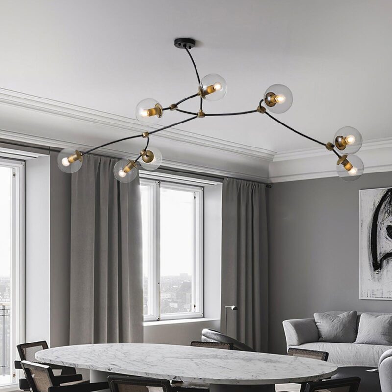 Branching Globe Pendant Light