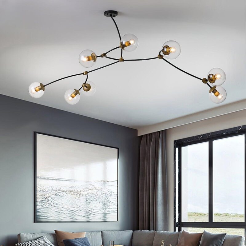Branching Globe Pendant Light