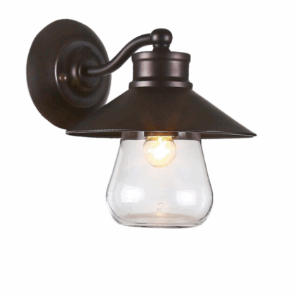 Swan Neck Outdoor Wall Lamp