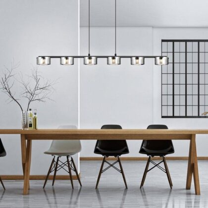 Linear Cylinder Pendant Light