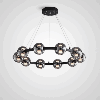 Triomphe Chandelier: A Modern Lighting Marvel - 10 Lamp