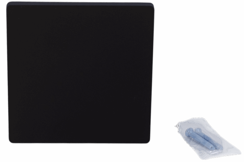 ARC Matt Black One-Gang Two Way Switch