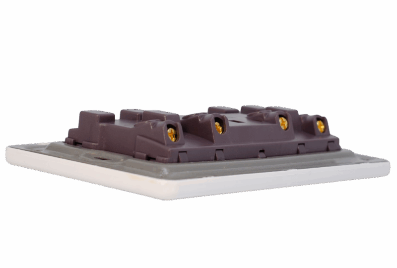 ARC Matt Black TV Socket