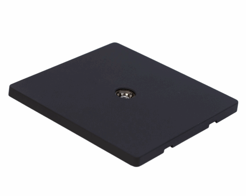 ARC Matt Black TV Socket