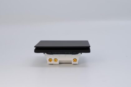 ARC Matt Black One-Gang Two Way Switch