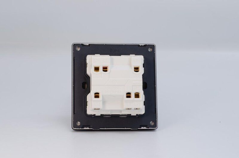 ARC Matt Black One-Gang Two Way Switch