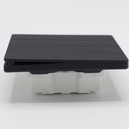 ARC Matt Black 4 Gang 2 Way Switch