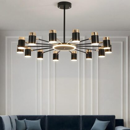 Ares Modern LED Chandelier Light - 14 Bulb