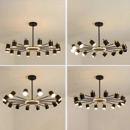 Ares Modern LED Chandelier Light - 14 Bulb