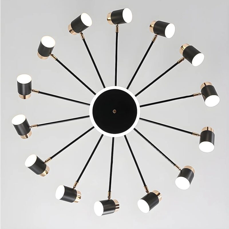 Ares Modern LED Chandelier Light - 14 Bulb