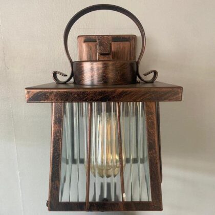 ARC Antique Bronze Outdoor Wall Light