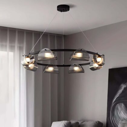 Sasha Modern Chandelier - 10 Bulb