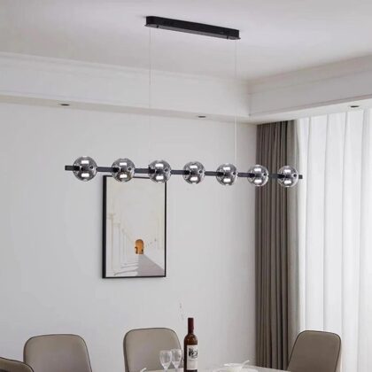 Triomphe Linear Pendant: A Modern Lighting Marvel - 6 Lamp