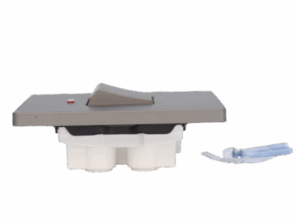 Arc Gray - 45A Double Pole - DP - Switch - Single Plate
