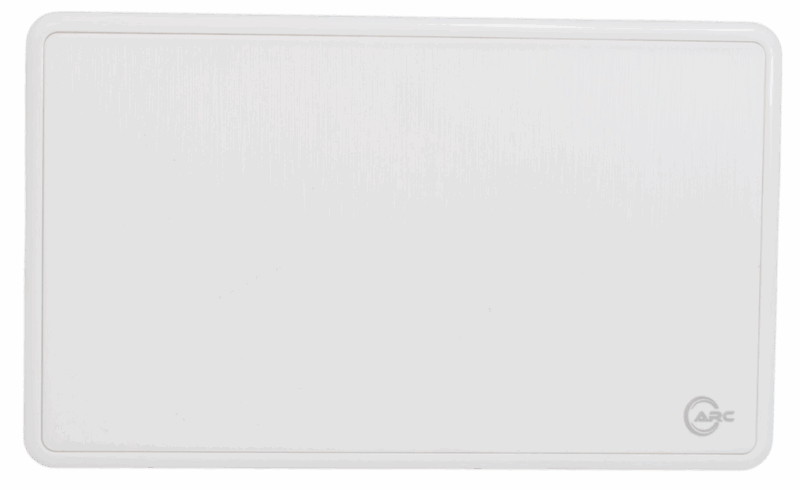 ARC White - 2 Gang - Double Blanking Cover