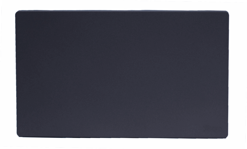 ARC Matt Black - 2 Gang - Double Blanking Cover