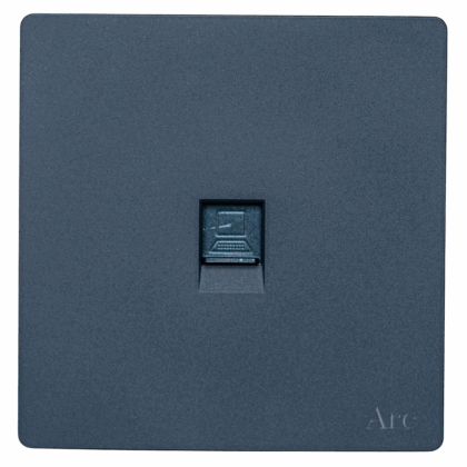 Arc Gray Internet Outlet - RJ45