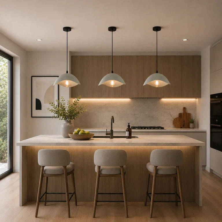 The Shell 300mm Wide Asymmetric Dome Pendant Light - Matte Grey
