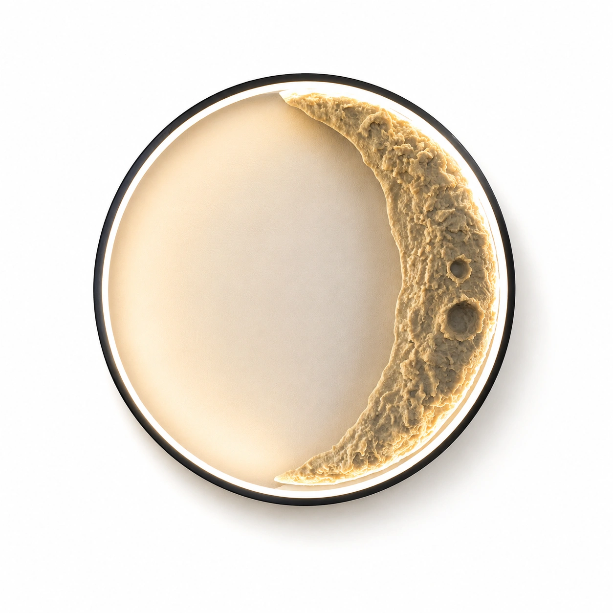 The Crescent Moon 600mm Wide LED Wall Light